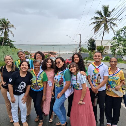 Imagem: grupo IAM da Arquidiocese de São Luís (MA) durante o 1º Seminário Missionário Arquidiocesano